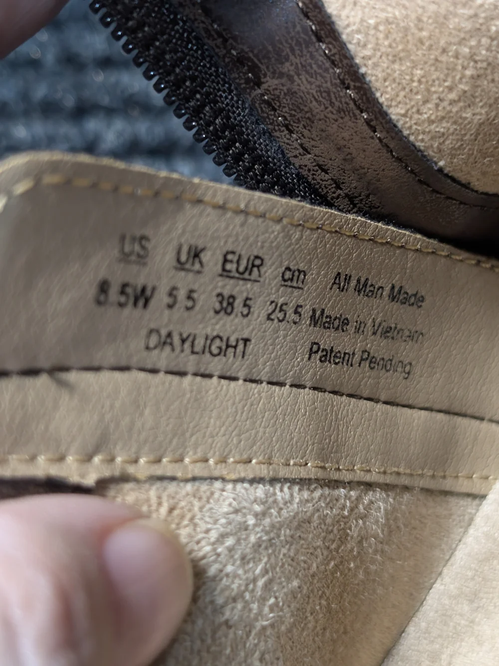 SOUL Naturalizer Distressed Taupe Ankle Booties